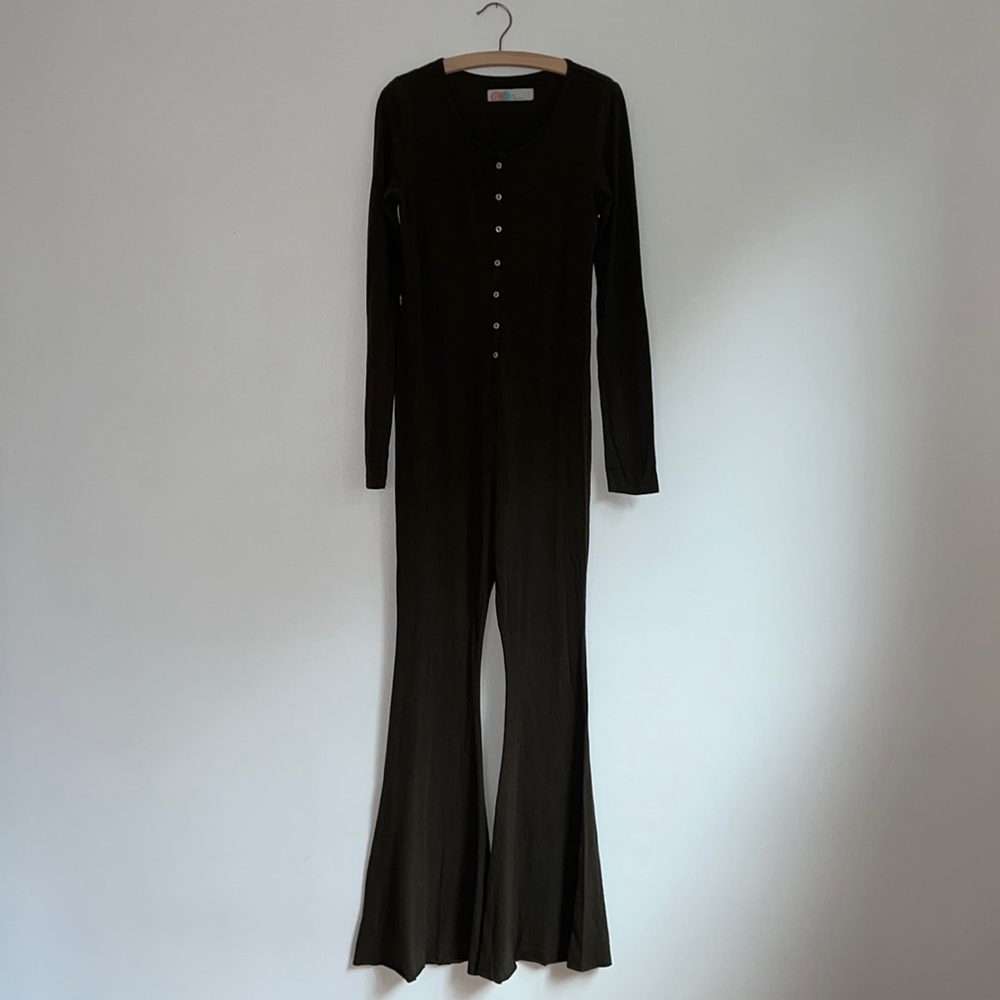 Free People Bell Bottom Jumpsuit